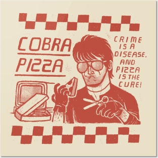 cobra pizza Posters and Art